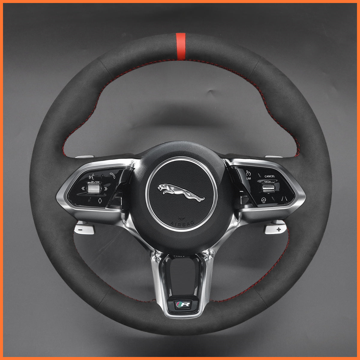 MEWANT Lenkradbezug für Jaguar E-Pace X540 / F-Pace X761 / I-Pace / XE X760 / XF X260 / XF Sportbrake X260 - Mewant.de