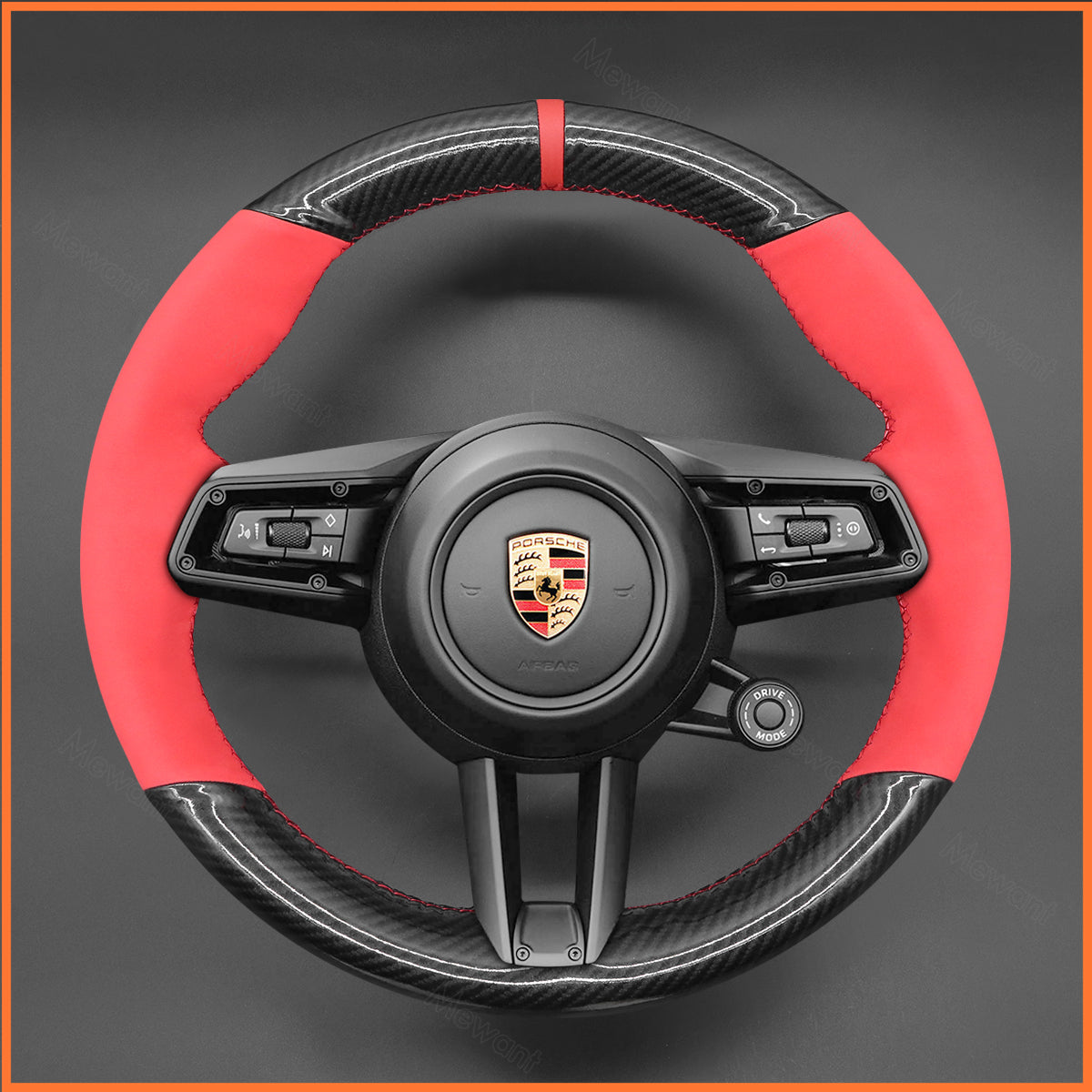 MEWANT Lenkradbezug für Porsche Macan 2021-2022 / Panamera 2020-2022 - Mewant.de