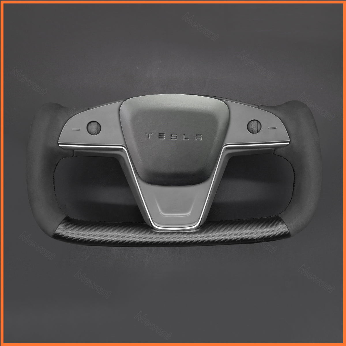 MEWANT Lenkradbezug für Yoke Lenkrad Tesla Model S 2022-2023 / Model X 2022-2023 - Mewant.de