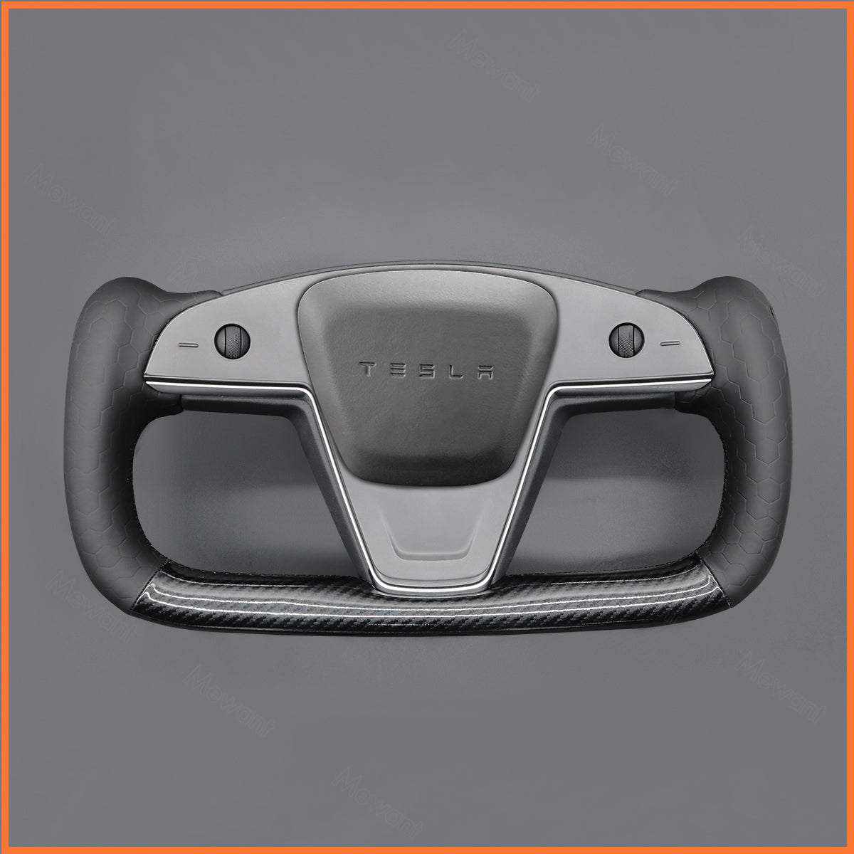 MEWANT Lenkradbezug für Yoke Lenkrad Tesla Model S 2022-2023 / Model X 2022-2023 - Mewant.de