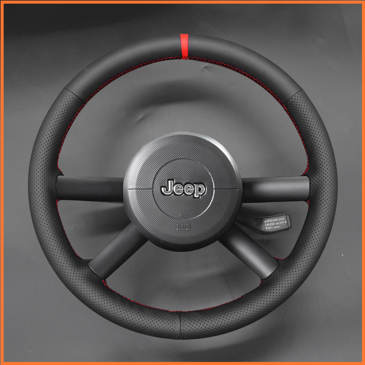 MEWANT Lenkradbezug für Jeep Wrangler (JK) 2007-2010 - Mewant.de