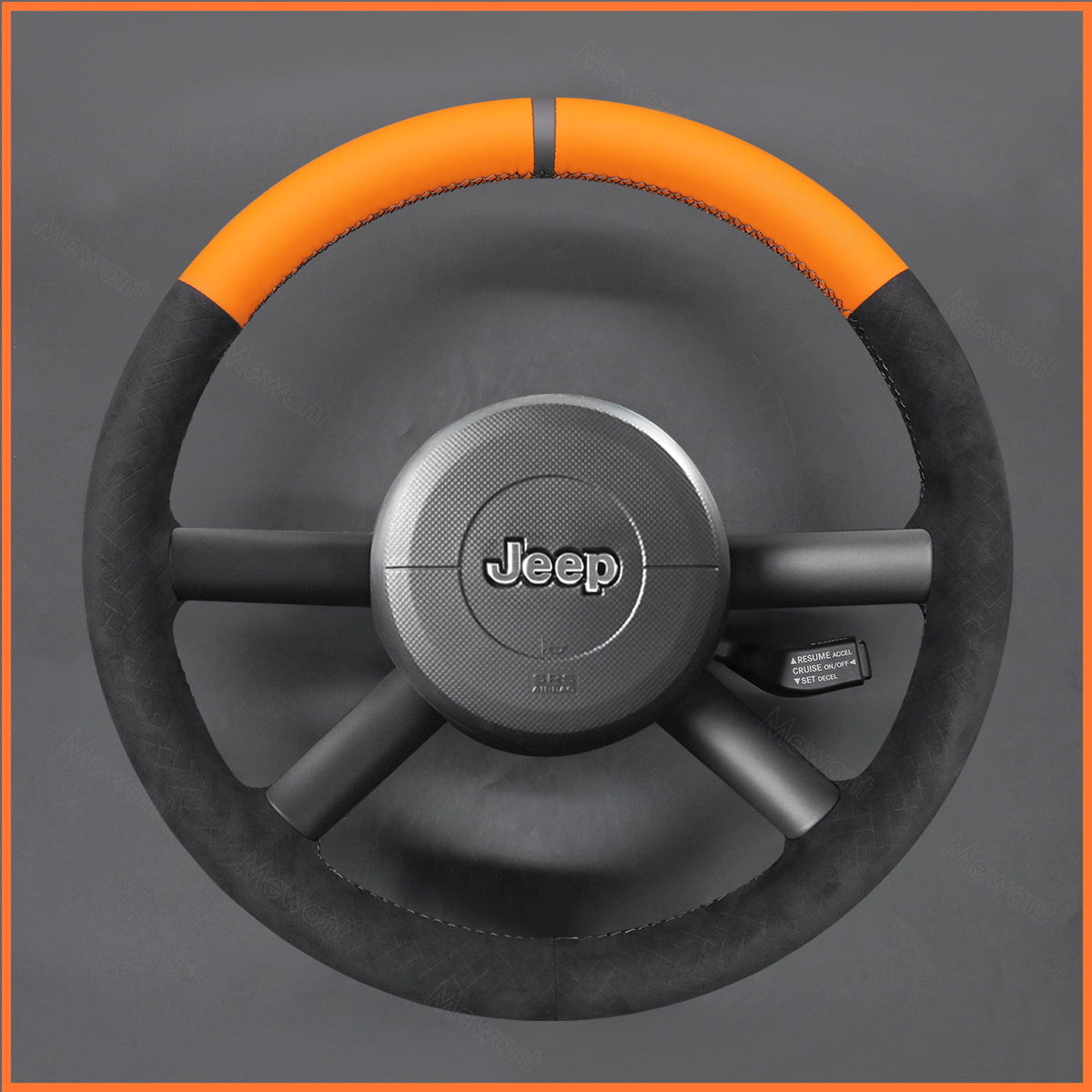 MEWANT Lenkradbezug für Jeep Wrangler (JK) 2007-2010 - Mewant.de