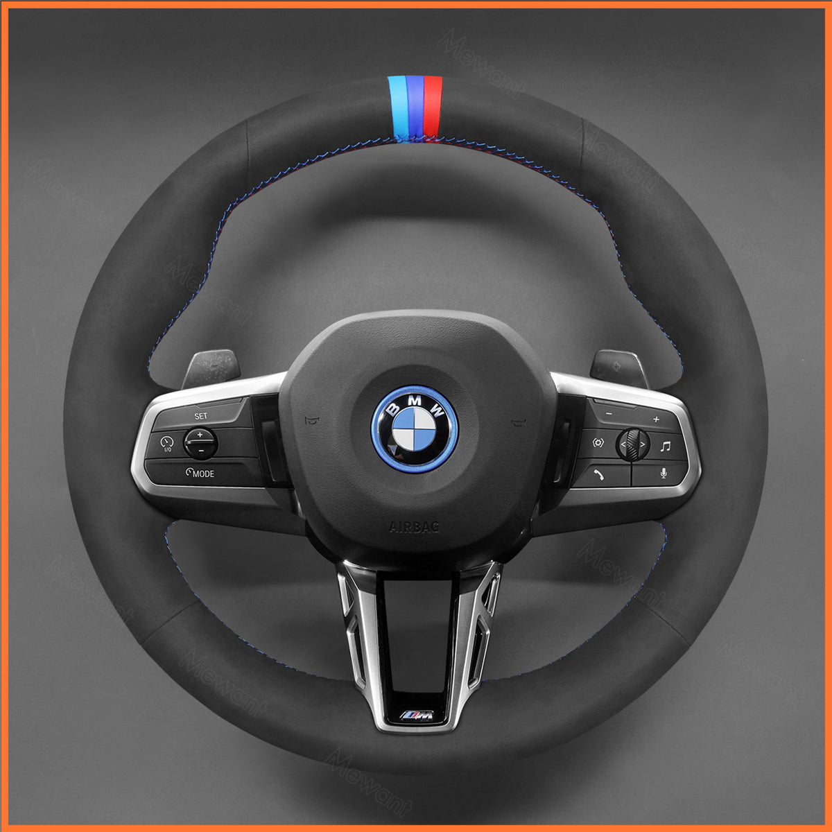 MEWANT Lenkradbezug für BMW U06 X1 iX1 U11 X2 U10 2022-2024 - Mewant.de