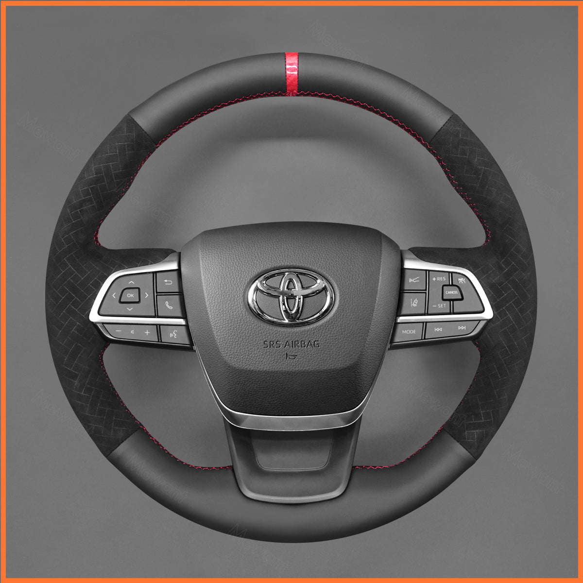 MEWANT Lenkradbezug für Toyota Highlander 2020-2024 / Sienna 2021-2025 - Mewant.de