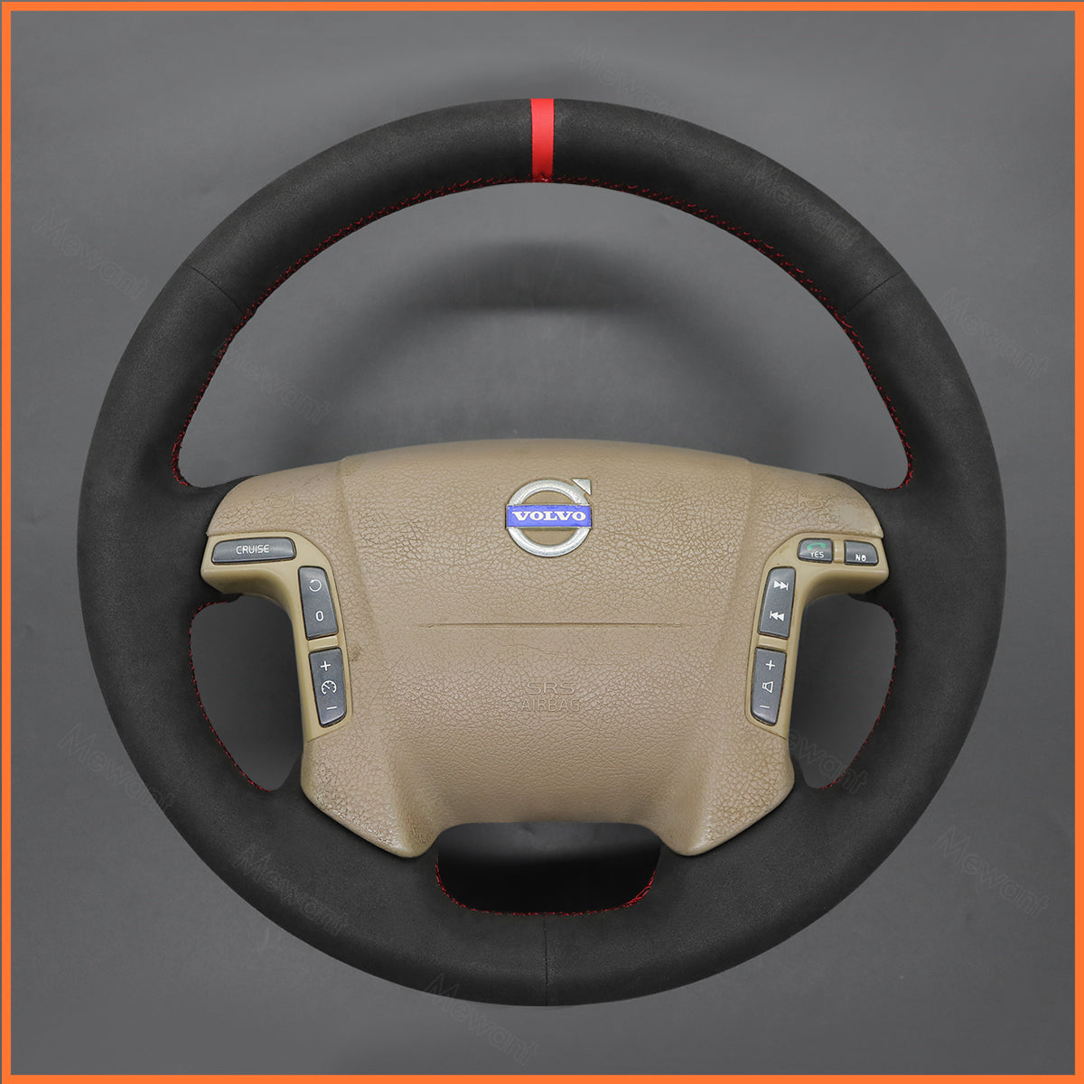 MEWANT Lenkradbezug für Volvo S60 / S80 / V70 / XC70 2001-2007 - Mewant.de