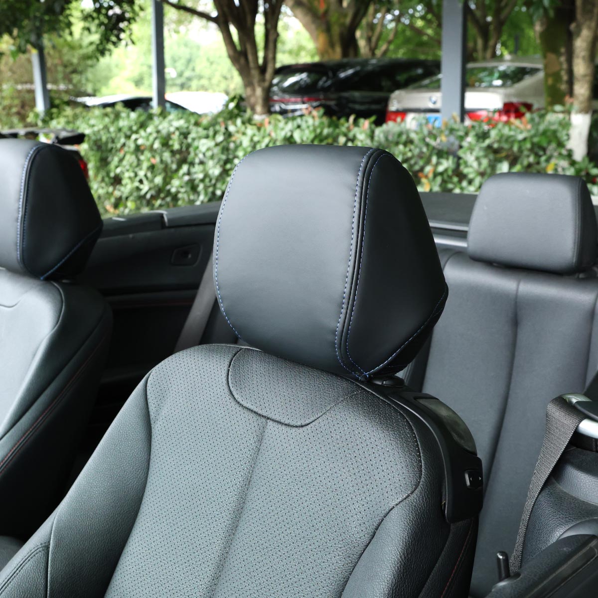 MEWANT Fundas para reposacabezas BMW F30 F31 F34 F32 F33 F36 F22 F23 para reposacabezas estándar Base en almacén DE