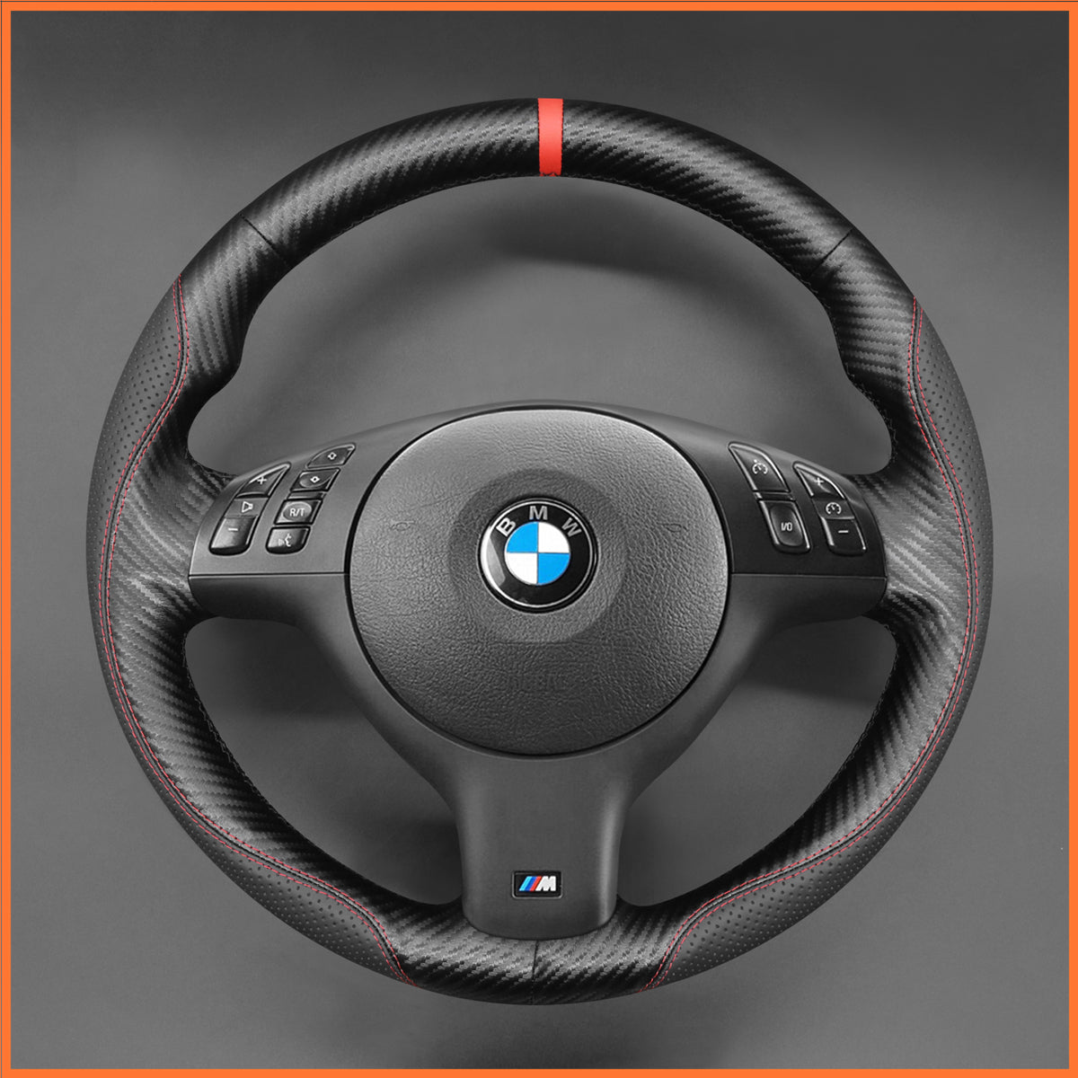 Funda para volante MEWANT para BMW E46 E39 M5 E39 2000-2006