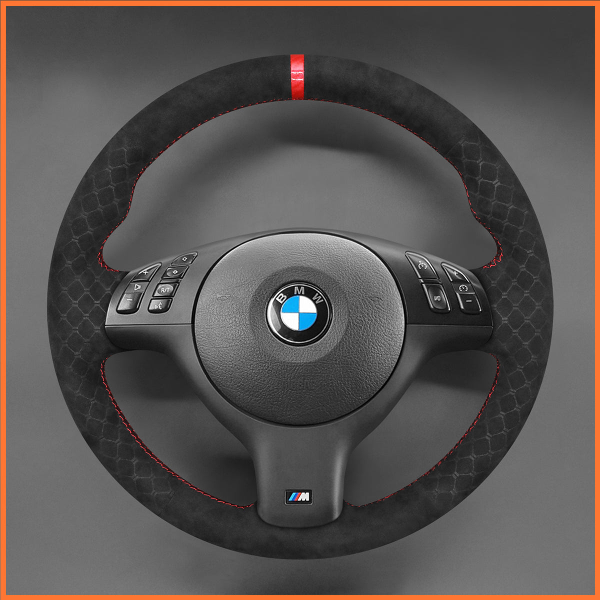 Funda para volante MEWANT para BMW E46 E39 M5 E39 2000-2006