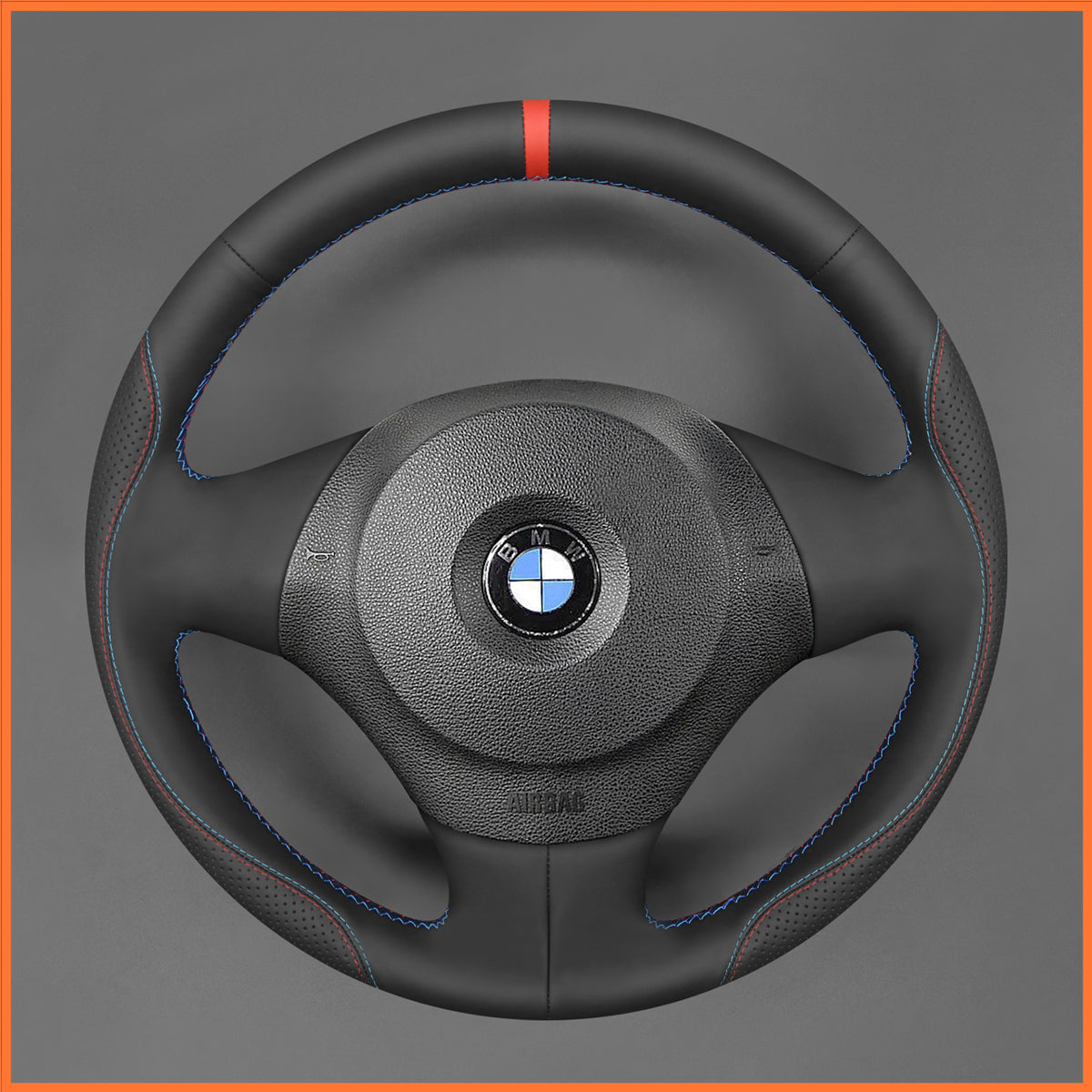 MEWANT Funda para Volante para BMW E90 Sedan E91 X1 E84 2005-2011