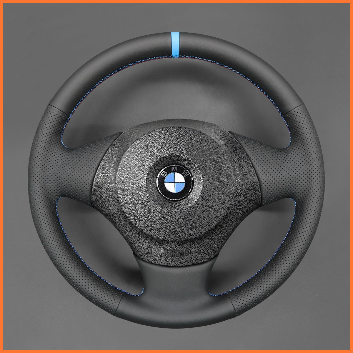 MEWANT Funda para Volante para BMW E90 Sedan E91 X1 E84 2005-2011