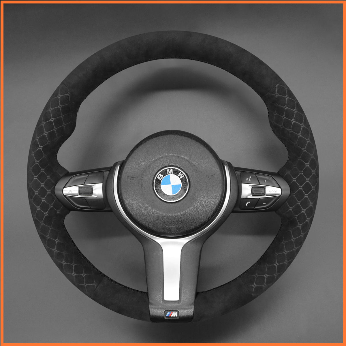 MEWANT Lenkradbezug für BMW F20 F21 F22 F23 F31 F45 F30 F32 F07 F10 F11 F12 F16 F15 F26 F25 F39 F48 2013-2019 - Mewant.de