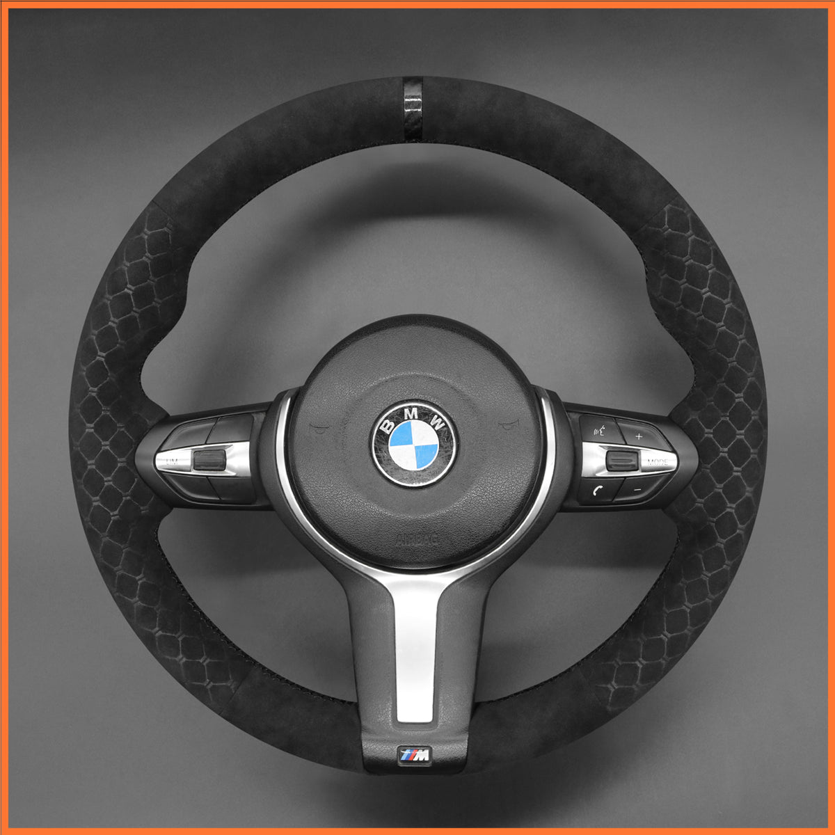 MEWANT Lenkradbezug für BMW F20 F21 F22 F23 F31 F45 F30 F32 F07 F10 F11 F12 F16 F15 F26 F25 F39 F48 2013-2019 - Mewant.de
