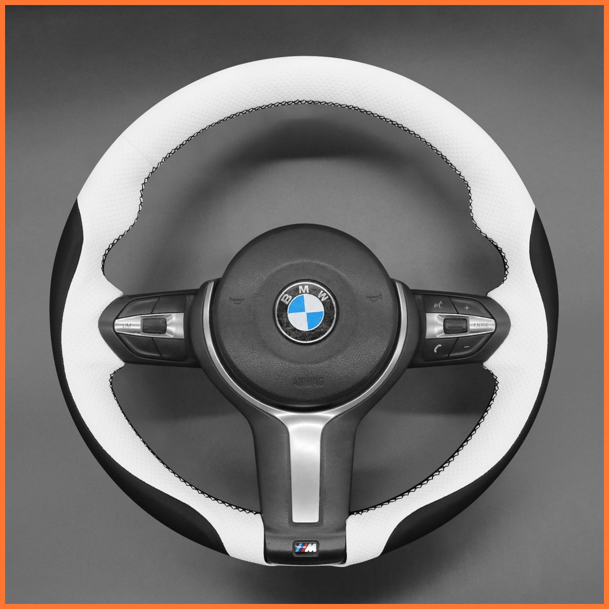 MEWANT Lenkradbezug für BMW F20 F21 F22 F23 F31 F45 F30 F32 F07 F10 F11 F12 F16 F15 F26 F25 F39 F48 2013-2019 - Mewant.de