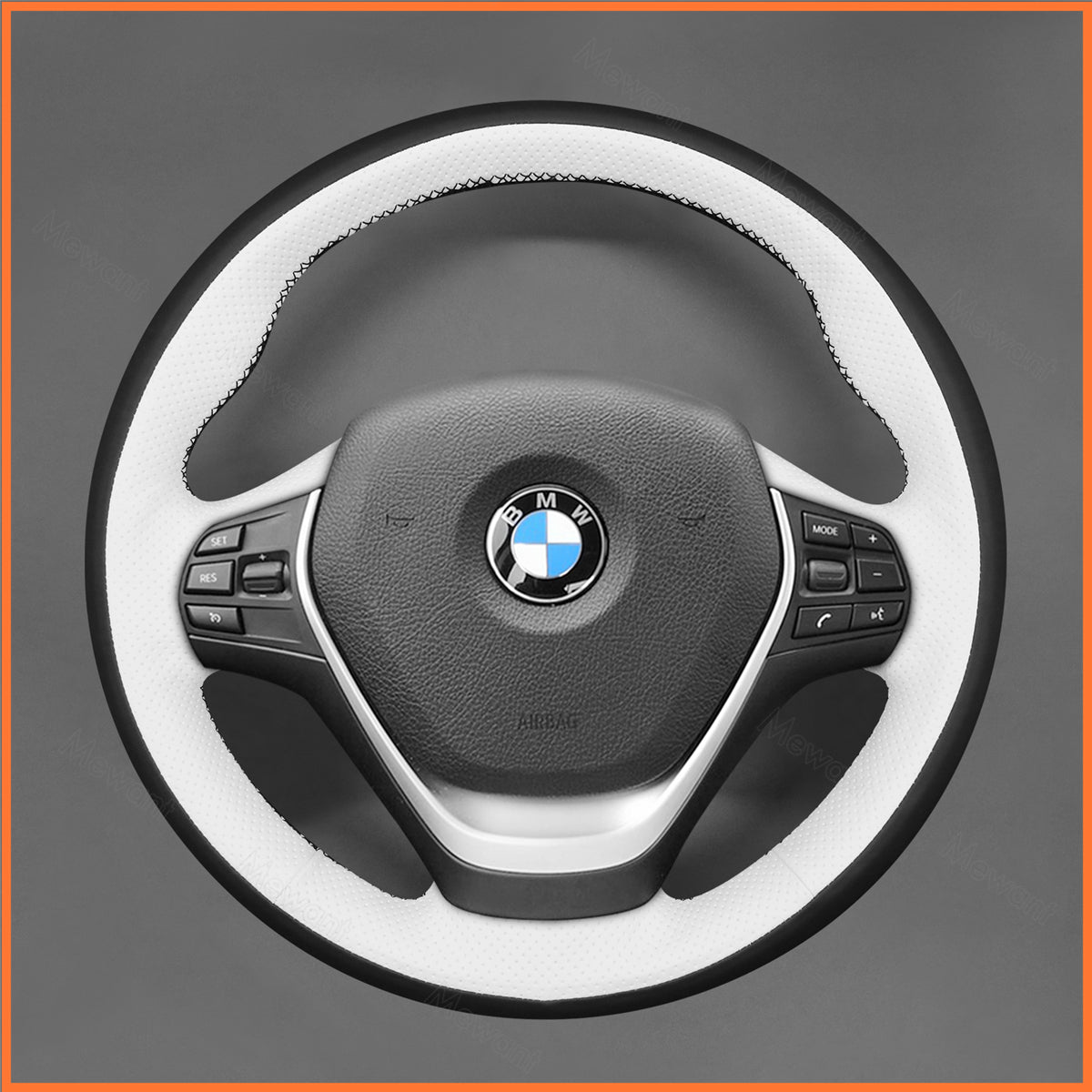 Funda para volante MEWANT para BMW F20 F21 F22 F23 F30 F31 F33 F34 F32 F36 2013-2020