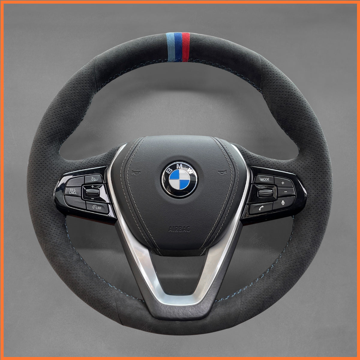 MEWANT Lenkradbezug für BMW F40 F44 G20 G21 G30 G31 G32 G11 G12 G26 X3 X6 Z4 2018-2024 - Mewant.de