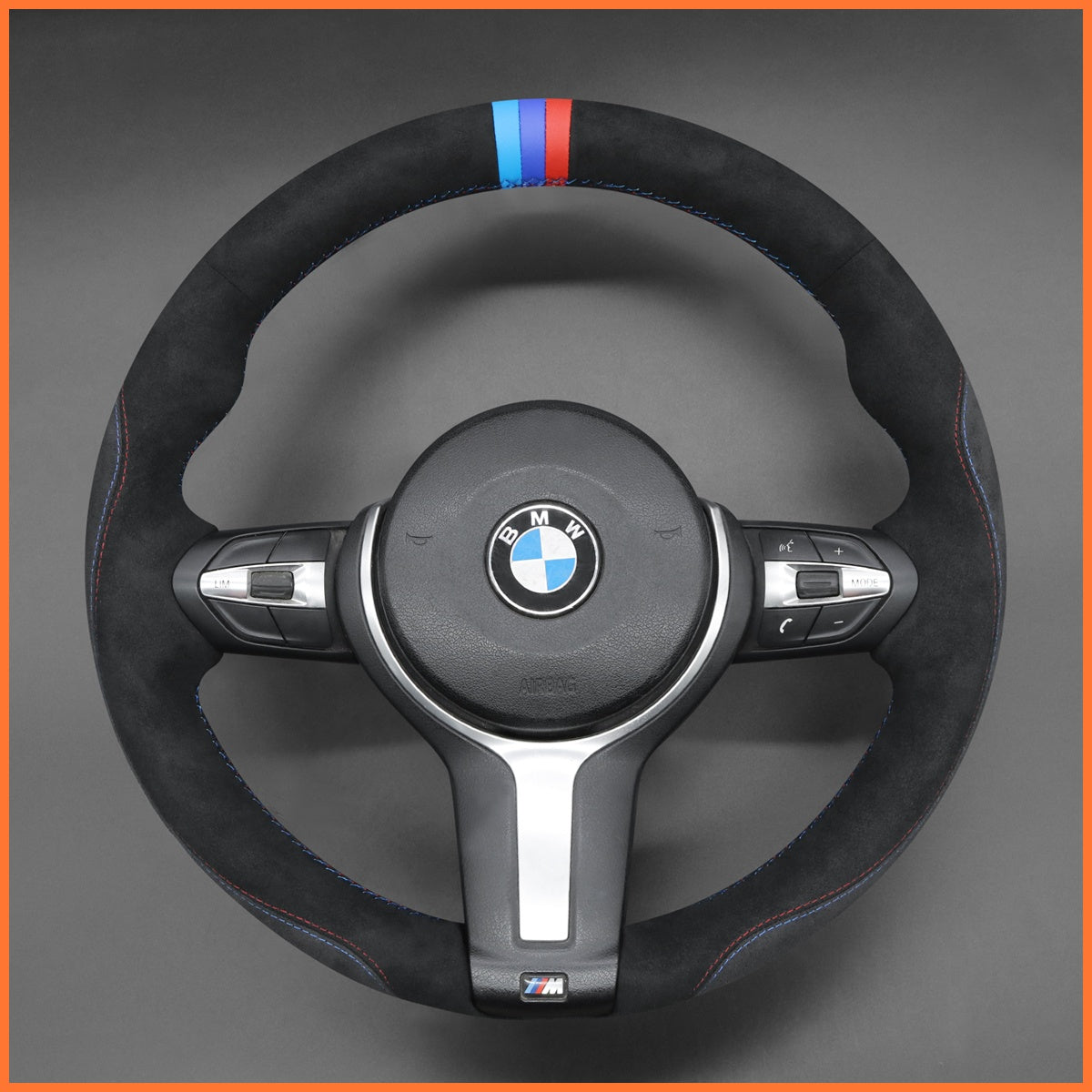 MEWANT Lenkradbezug für BMW F20 F21 F22 F23 F31 F45 F30 F32 F07 F10 F11 F12 F16 F15 F26 F25 F39 F48 2013-2019 - Mewant.de