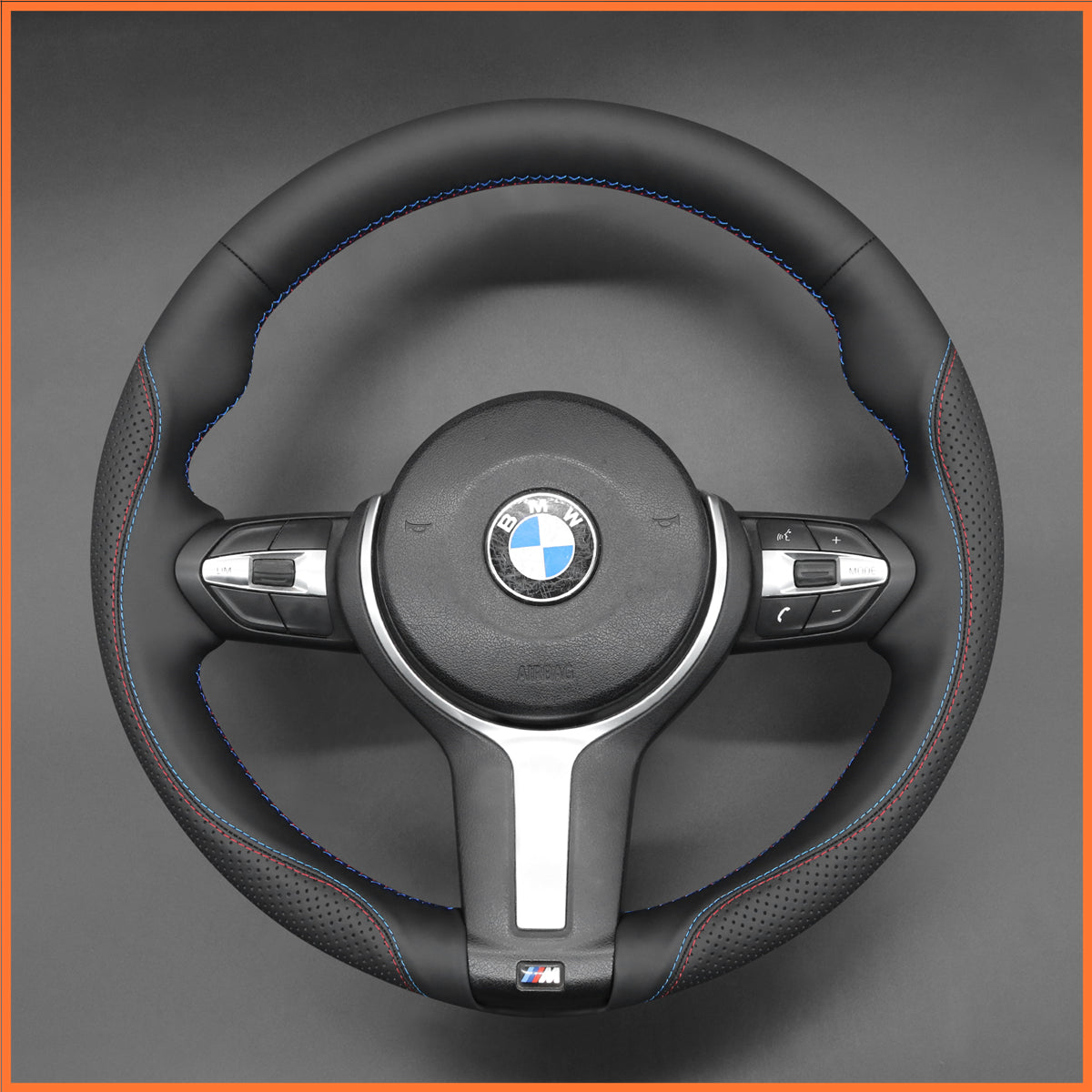 MEWANT Lenkradbezug für BMW F20 F21 F22 F23 F31 F45 F30 F32 F07 F10 F11 F12 F16 F15 F26 F25 F39 F48 2013-2019 - Mewant.de