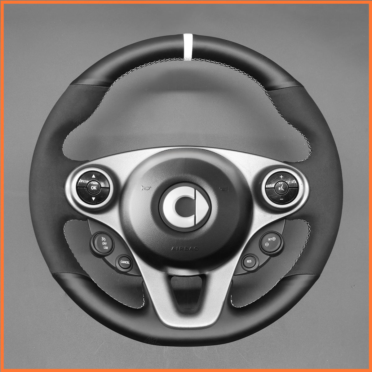 MEWANT Lenkradbezug für Benz Smart New Fortwo Forfour 2015-2017 - Mewant.de