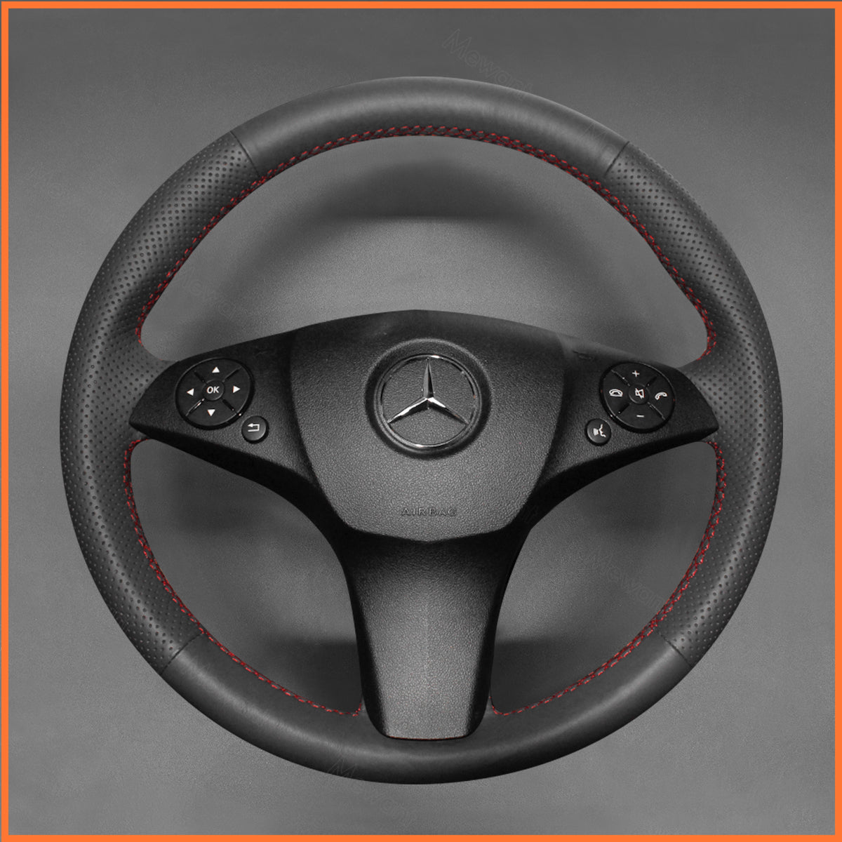 MEWANT Lenkradbezug für C-Class W204 2008-2011 / GLK X204 2010-2012 - Mewant.de