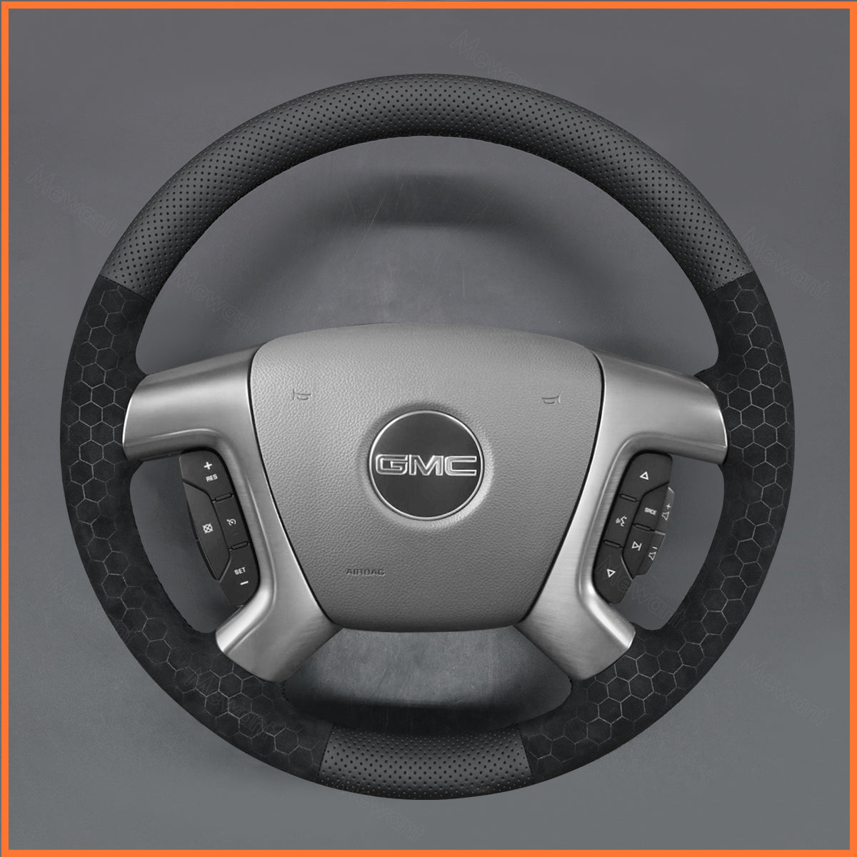 MEWANT Lenkradbezug für Chevrolet (Chevy) Silverado / Avalanche / Captiva / Express / Suburban / Tahoe 2006-2013 - Mewant.de