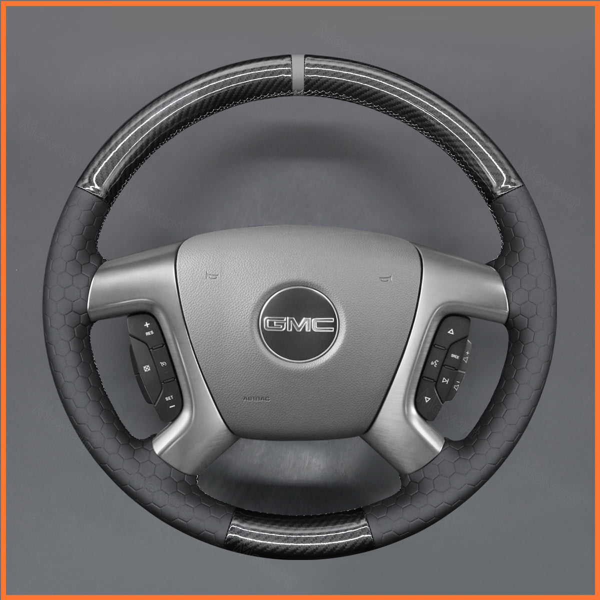 MEWANT Lenkradbezug für Chevrolet (Chevy) Silverado / Avalanche / Captiva / Express / Suburban / Tahoe 2006-2013 - Mewant.de