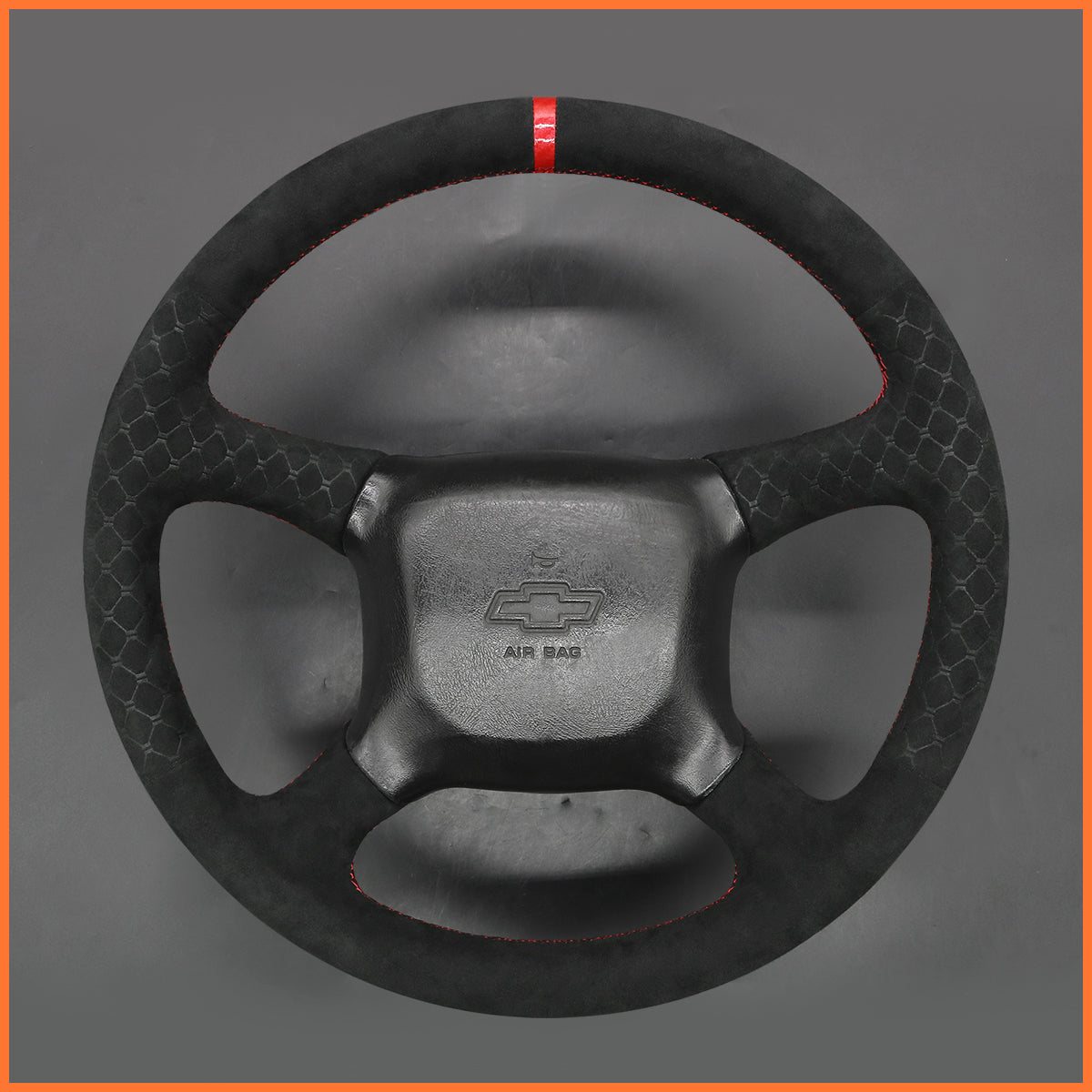 MEWANT Funda de volante para Chevrolet Chevy Silverado Astro Avalanche Blazer Express S-10 Suburban Tahoe 1998-2003