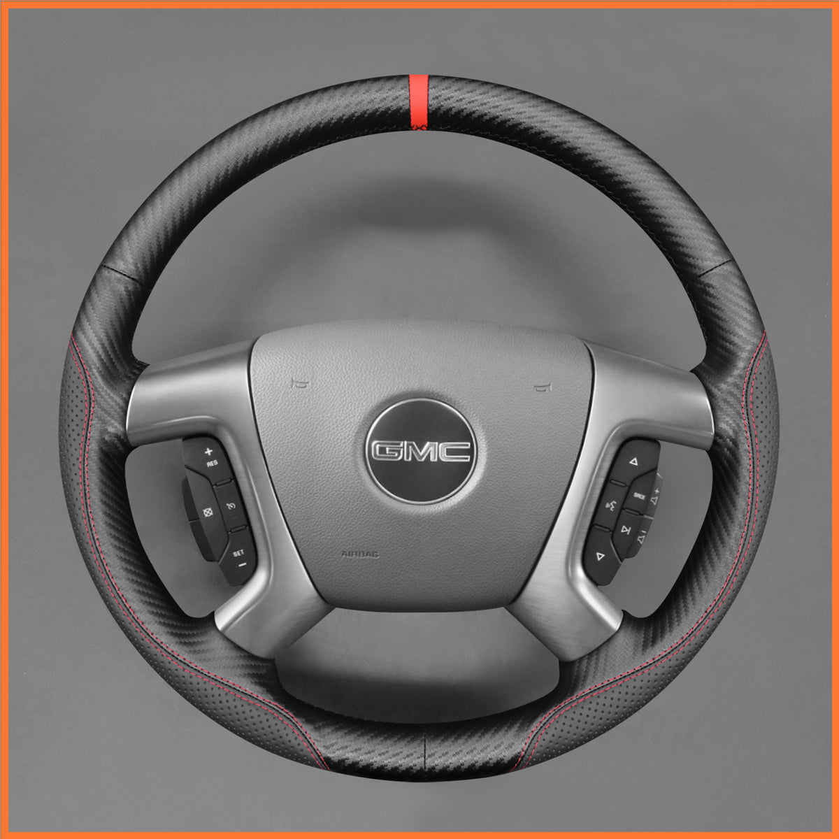 MEWANT Lenkradbezug für Chevrolet (Chevy) Silverado / Avalanche / Captiva / Express / Suburban / Tahoe 2006-2013 - Mewant.de
