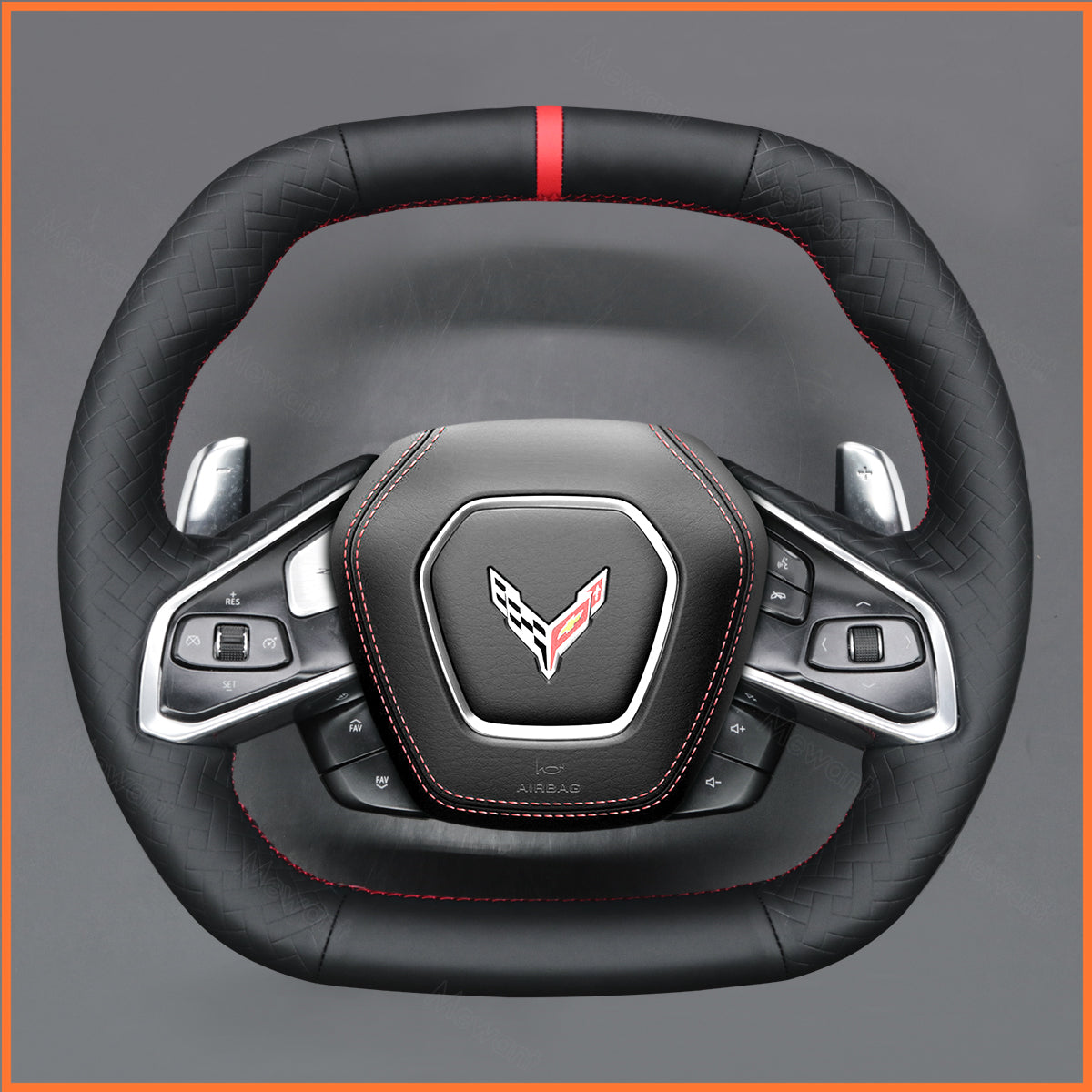 MEWANT Lenkradbezug für Corvette C8 (Chevrolet) 2020-2025 - Mewant.de