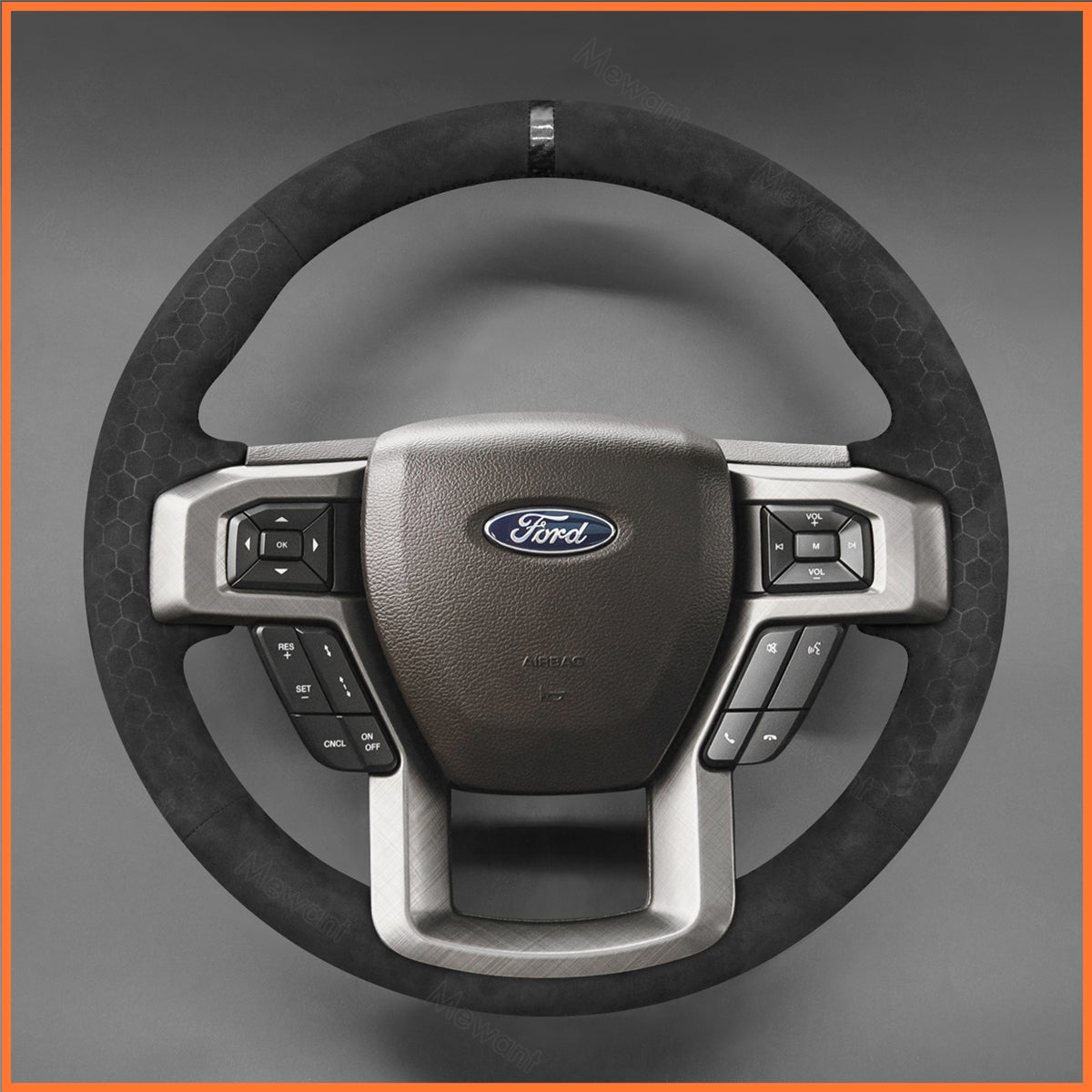 MEWANT Lenkradbezug für Ford F-150 F150 2015-2021 / F-250 F250 2017-2023 - Mewant.de