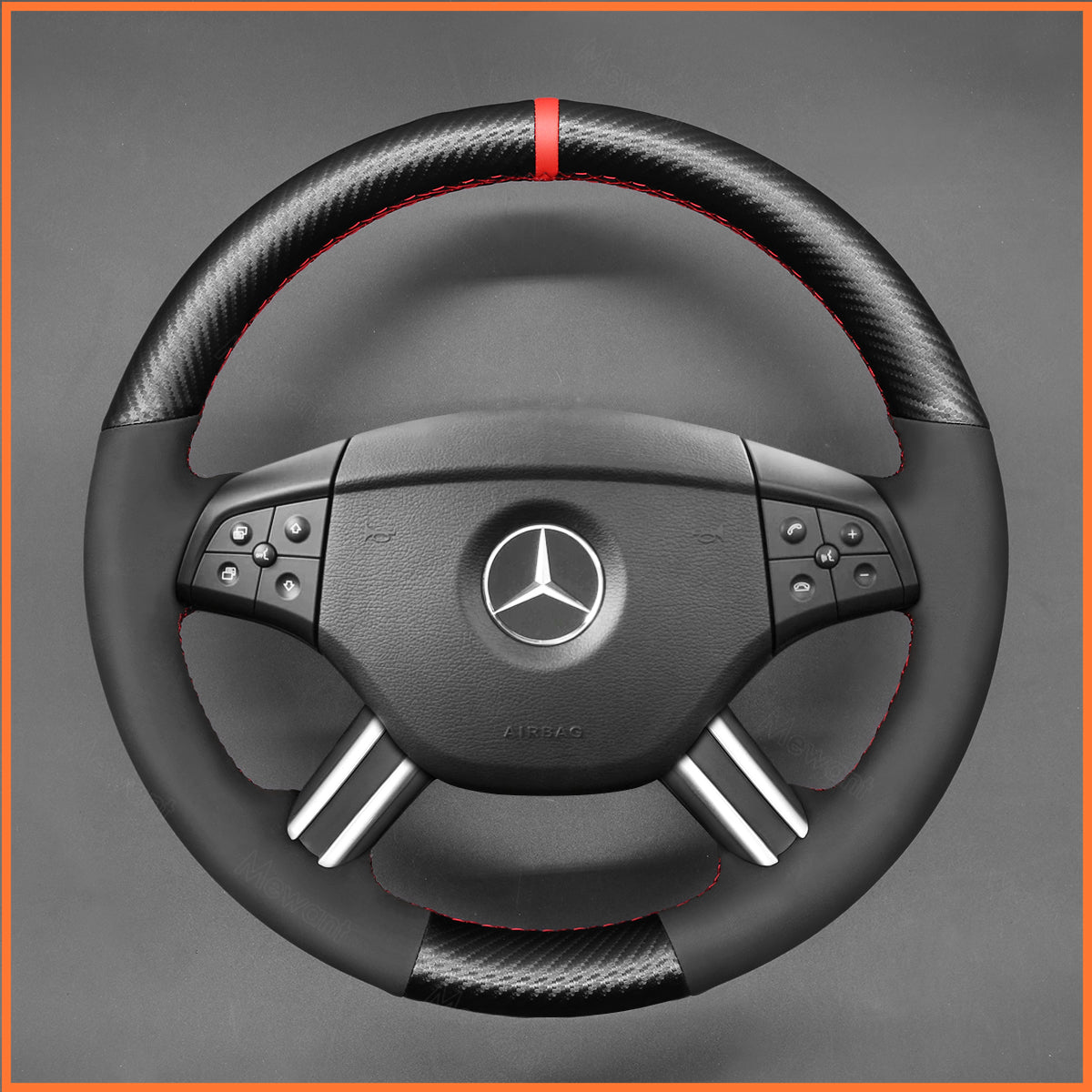 MEWANT Lenkradbezug für GL-Class X164 / M-Class 2006-2008 - Mewant.de