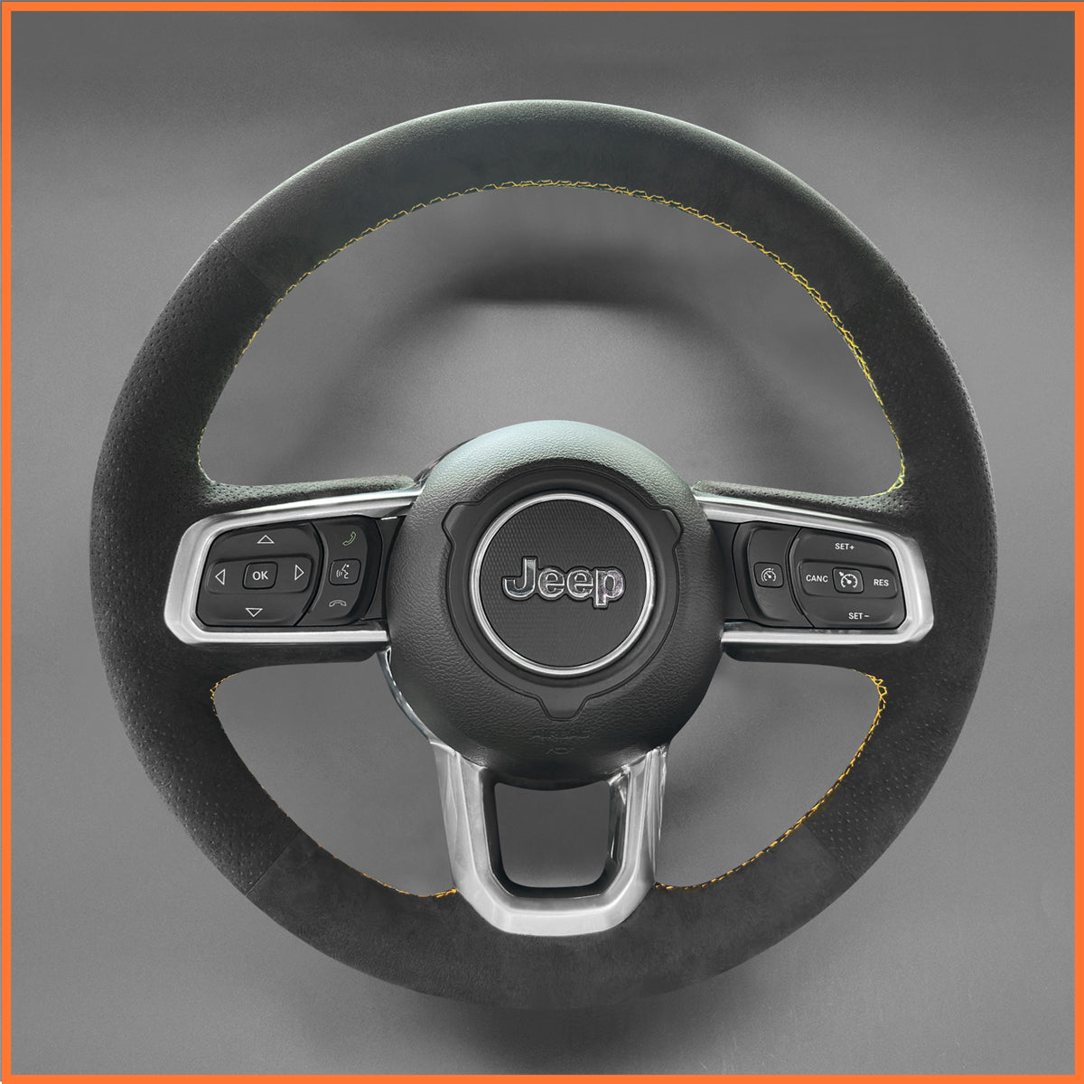 MEWANT Lenkradbezug für Jeep Wrangler JL / Gladiator JT 2020-2023 - Mewant.de