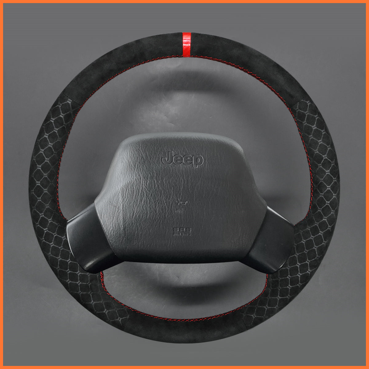 MEWANT Lenkradbezug für Jeep Wrangler TJ / Cherokee XJ 1997-2002 - Mewant.de