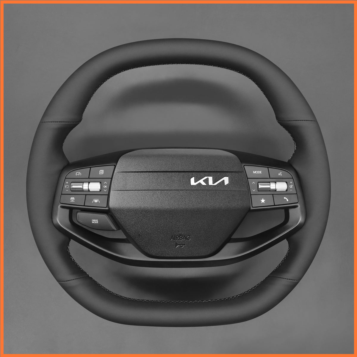 MEWANT Funda para volante para Kia K4 2024-2026 EV6 2025-2026