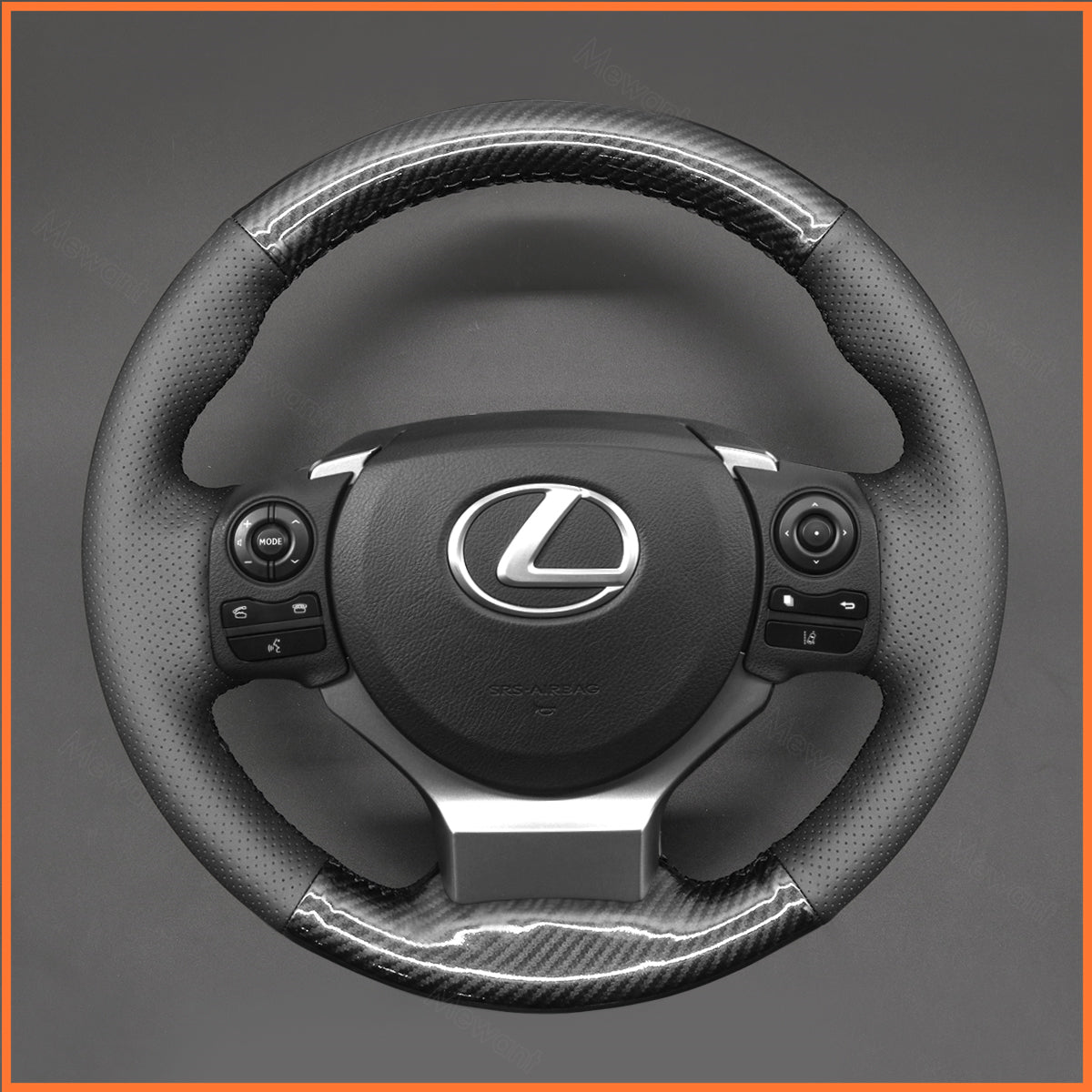 MEWANT Lenkradbezug für Lexus IS200t 2016-2017 / IS250 2014-2015 / IS300 / IS350 / IS F-Sport / RC 300 - Mewant.de