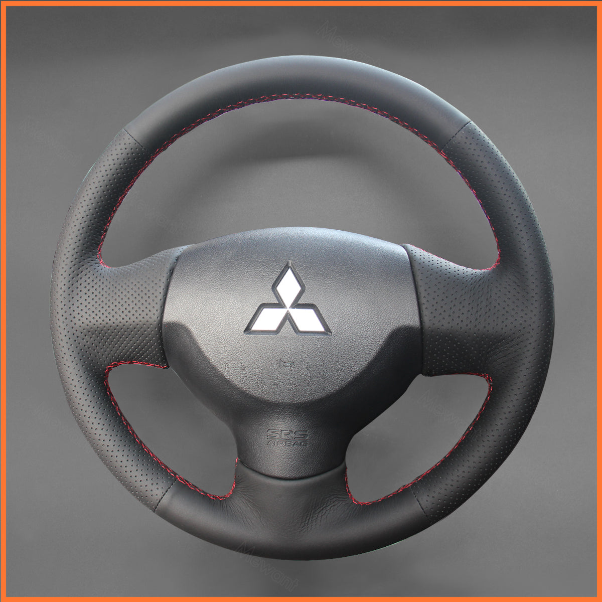 MEWANT Lenkradbezug für Mitsubishi Lancer 9 IX 2008-2017 / Colt 2009-2013 - Mewant.de