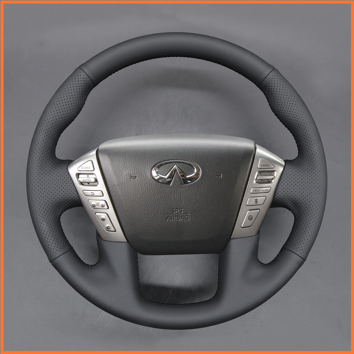 MEWANT Lenkradbezug für Nissan Armada 2016-2021 / Infiniti QX56 2012-2013 - Mewant.de