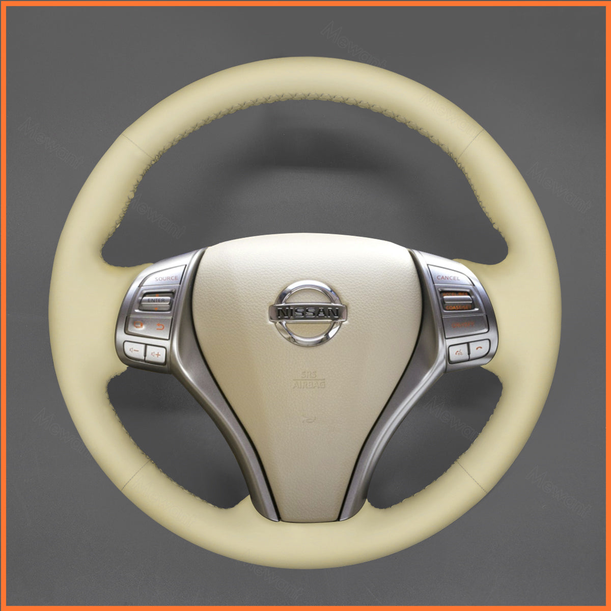 MEWANT Lenkradbezug für Nissan Qashqai X-Trail Teana Altima Sentra Tiida Pulsar 2014-2019 - Mewant.de