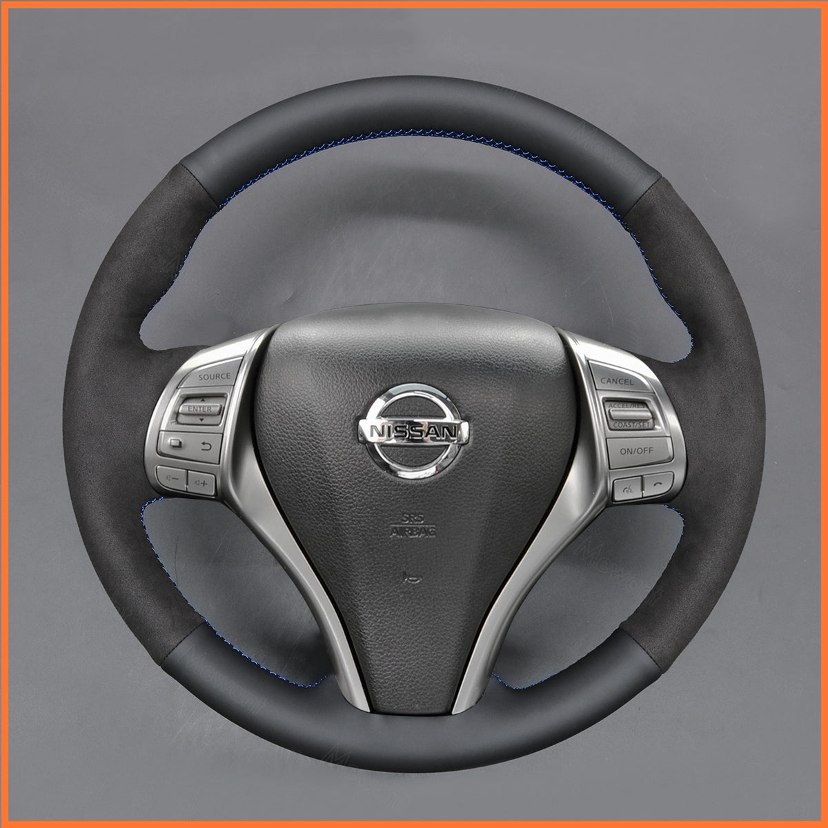 MEWANT Lenkradbezug für Nissan Qashqai X-Trail Teana Altima Sentra Tiida Pulsar 2014-2019 - Mewant.de