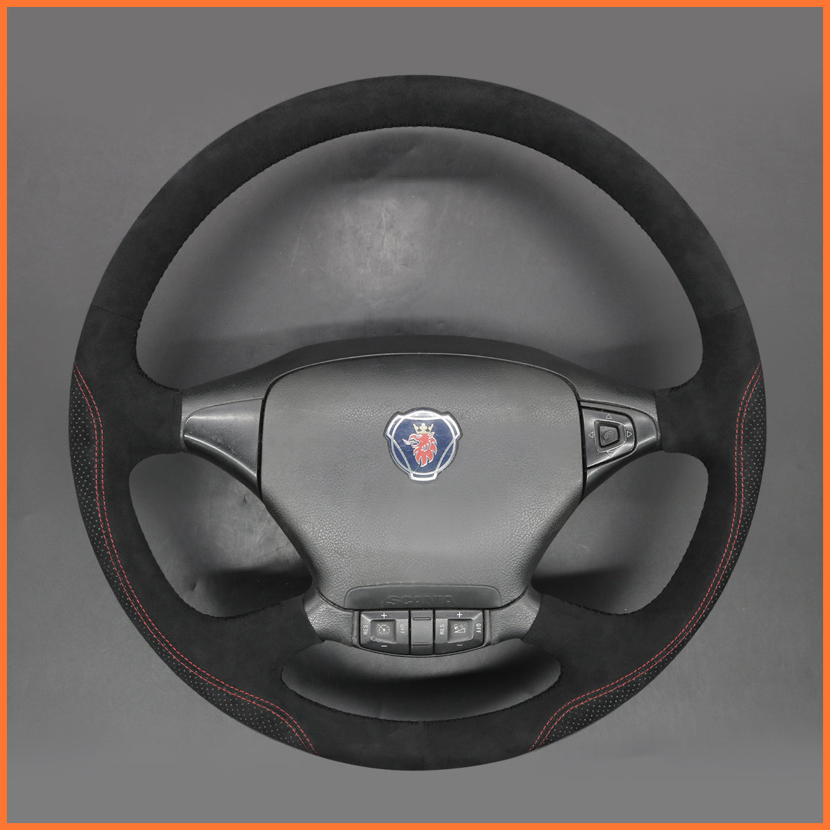 MEWANT Funda para volante para Scania P G R T Series 2004-2015