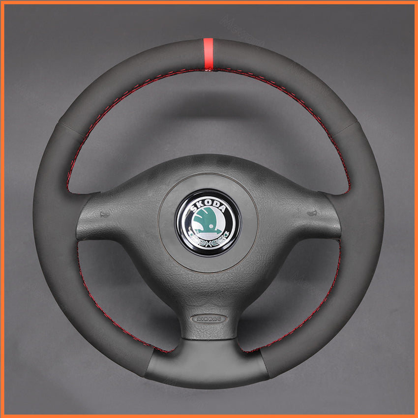 MEWANT Lenkradbezug für Skoda Fabia 1 6Y / Volkswagen Golf 4 IV / Passat B5 / Passat Variant / Bora / Sharan 1998-2005 - Mewant.de
