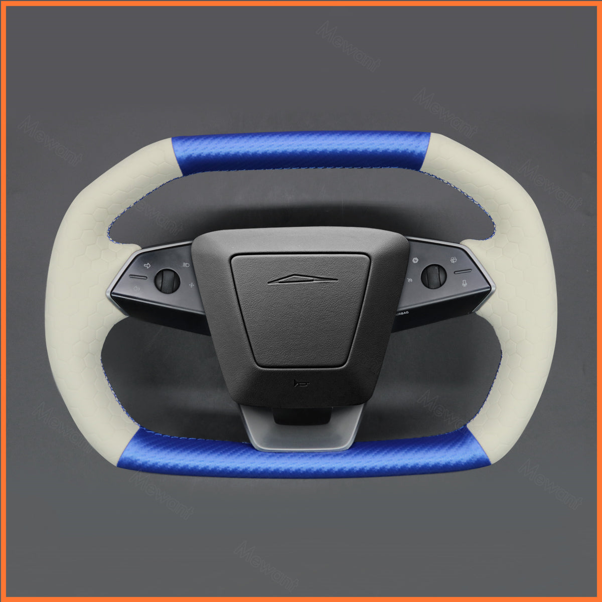 MEWANT Funda para volante para Tesla Cybertruck 2023-2025