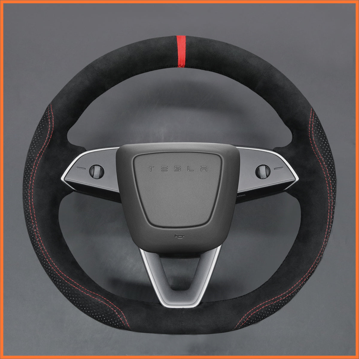 MEWANT Lenkradbezug für Tesla Model 3 Highland 2023-2025 / Model Y 2025 - Mewant.de