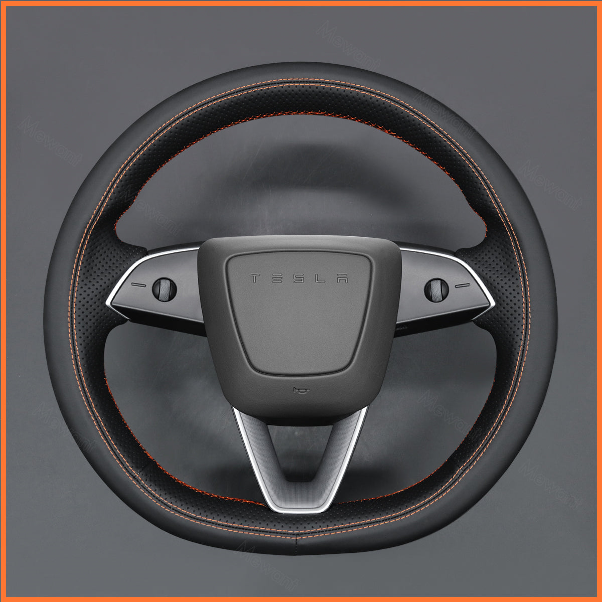 MEWANT Lenkradbezug für Tesla Model 3 Highland 2023-2025 / Model Y 2025 - Mewant.de