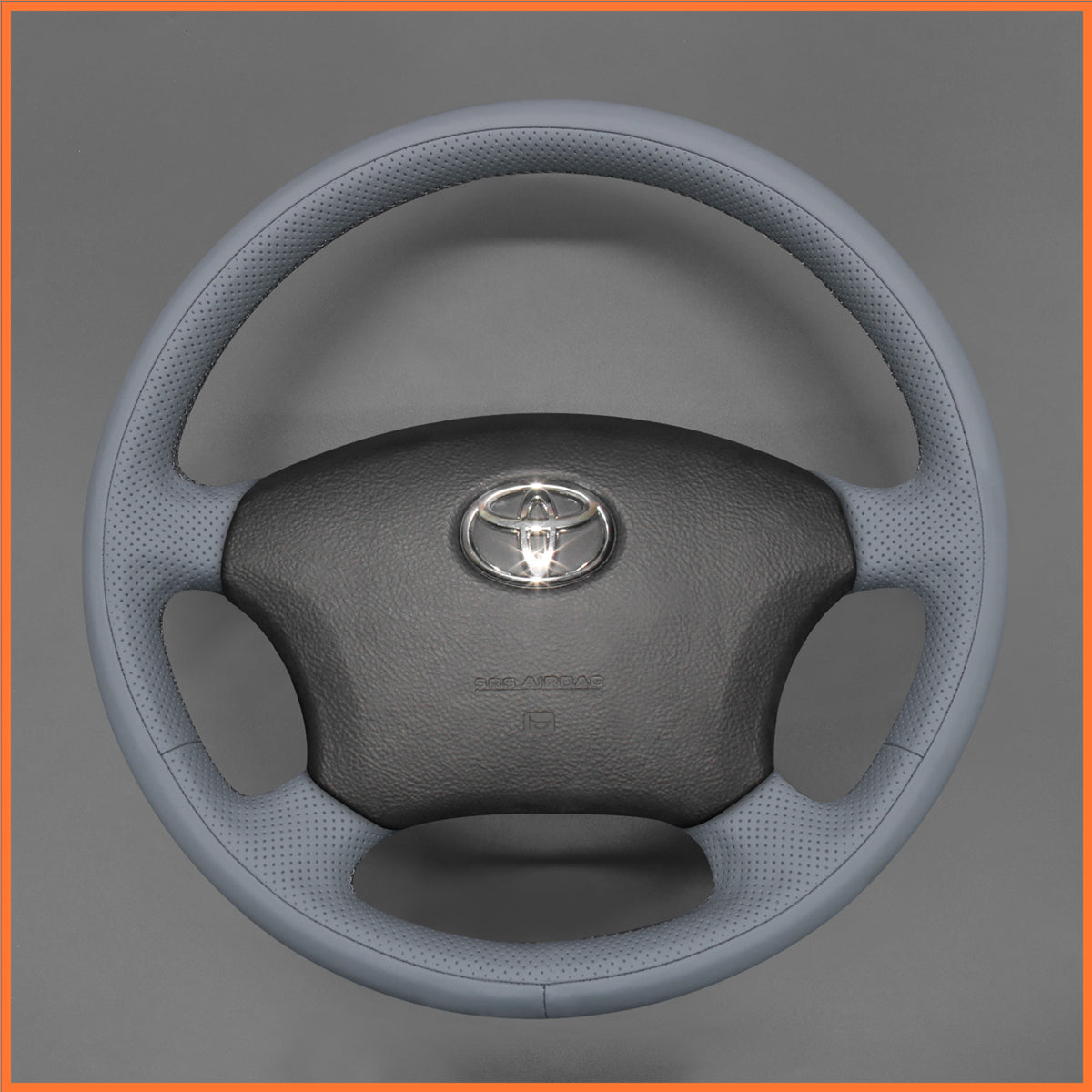 MEWANT Lenkradbezug für Toyota Camry / Highlander / Land Cruiser / Fortuner / Tacoma / Tundra 2002-2007 - Mewant.de