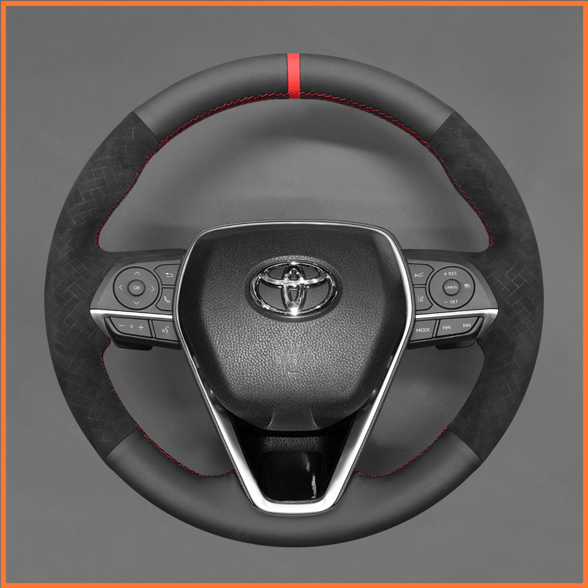 MEWANT Lenkradbezug für Toyota Corolla XII (E210) / Corolla Cross / Camry / RAV4 2018-2024 - Mewant.de