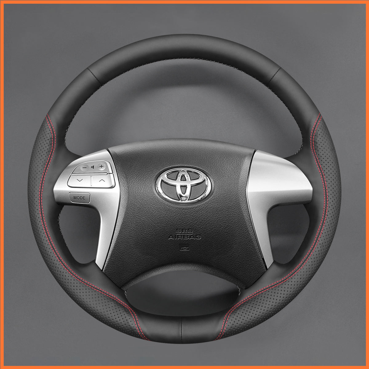 MEWANT Lenkradbezug für Toyota Highlander / Camry / Isis / Mark X Zio / Premio / Noah / Voxy / Previa / Estima 2006-2015 - Mewant.de