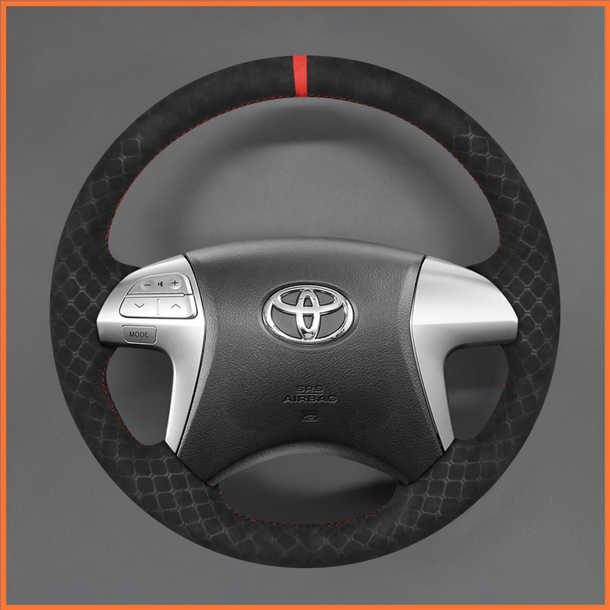 MEWANT Lenkradbezug für Toyota Highlander / Camry / Isis / Mark X Zio / Premio / Noah / Voxy / Previa / Estima 2006-2015 - Mewant.de