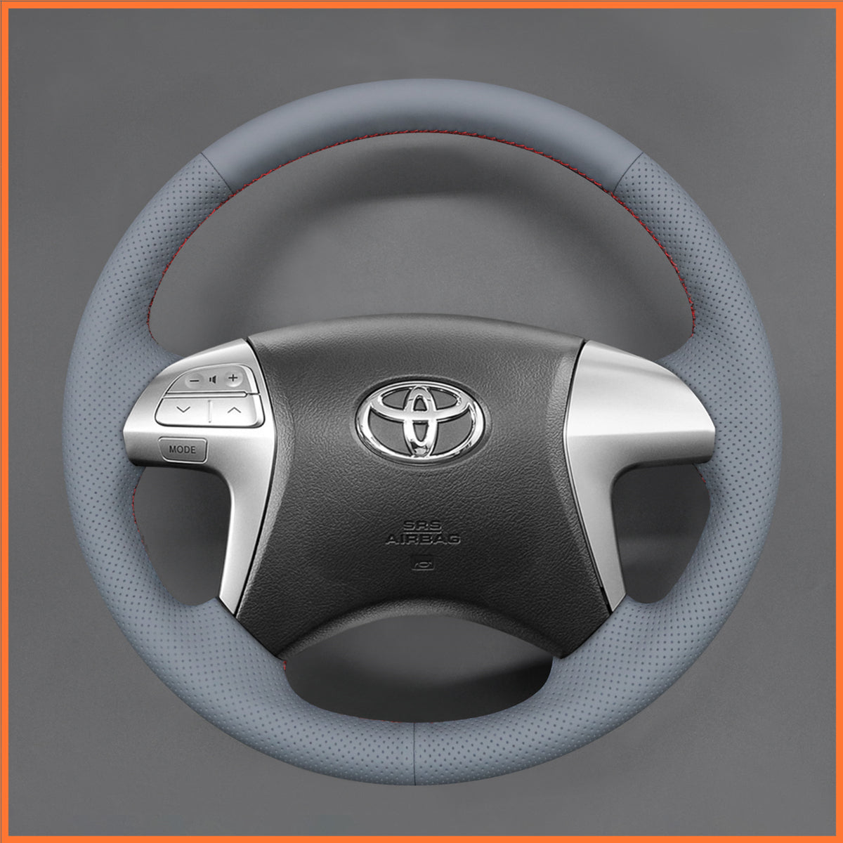 MEWANT Lenkradbezug für Toyota Highlander / Camry / Isis / Mark X Zio / Premio / Noah / Voxy / Previa / Estima 2006-2015 - Mewant.de