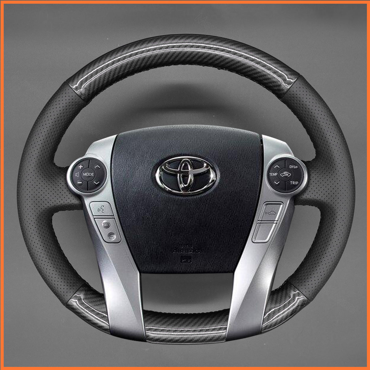 MEWANT Lenkradbezug für Toyota Prius 30 XW30 / Prius+ / Prius C / Prius V / Aqua 2011-2020 - Mewant.de