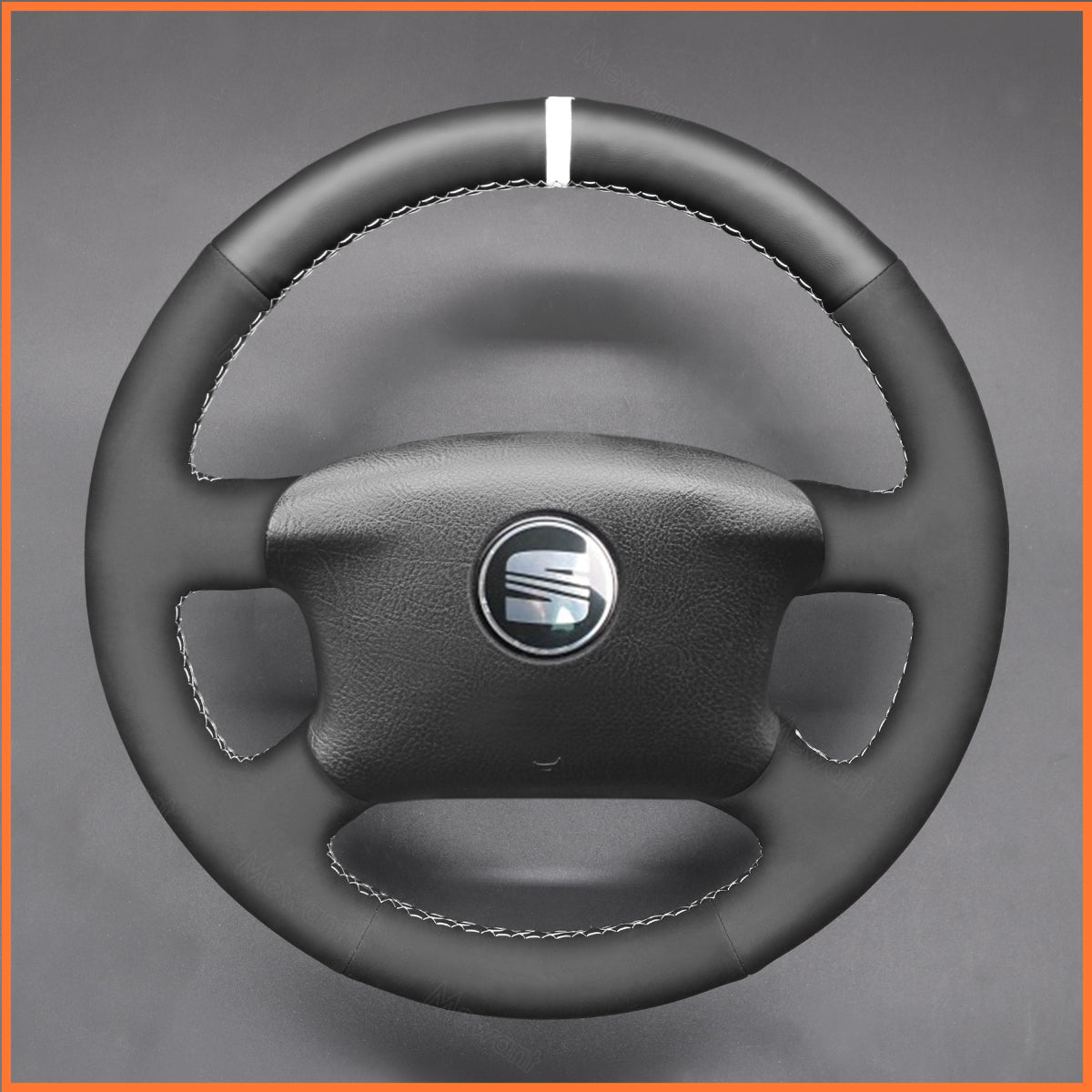 MEWANT Lenkradbezug für VW Golf 4 (IV) / Passat B5 / Passat Variant / Sharan / Bora / T4 / T5 1997-2004 - Mewant.de